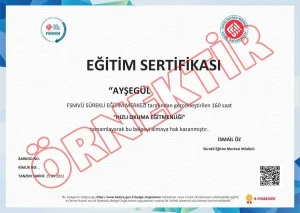Hızlı Okuma Eğitmenliği Eğitimi